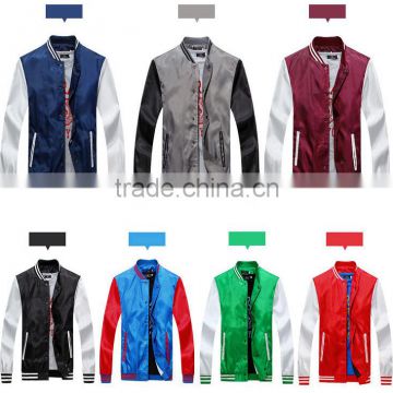 fashion design baseball jacket with pockets,Cheap Custom Youth Varsity Jackets