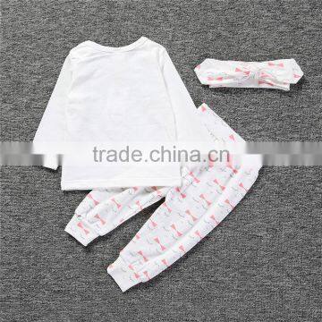 S17488A Autumn Fashion Kids Clothing Girl's Clothing Set photo-5