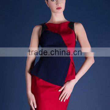 High Quality Red Comfortable Women Airline Pilot Uniform With Good Workmanship photo-2