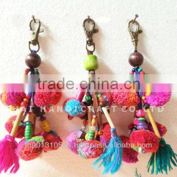 Key Chains Accessories Hill Tribe Handmade