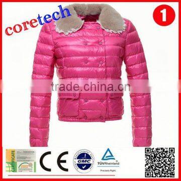 Customized Wholesale Warn Women Fashion Down Jacket for Winter Wear Factory photo-3