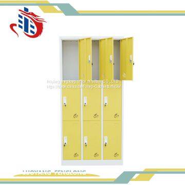 High Quality Hot Sell School Metal 9 Door Storage Locker photo-5