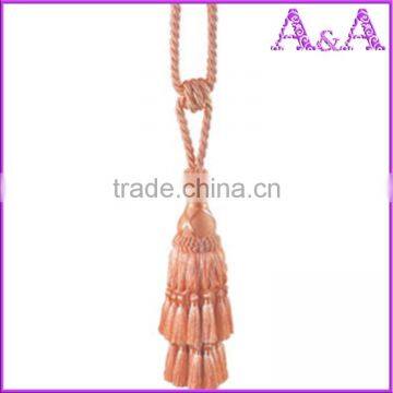 Mini Gold Caps Korean Velvet Tassel for Key Chain photo-2