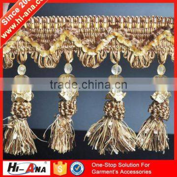 hi-ana trim2 Over 95% accessories exported Decorative beaded fringe trim