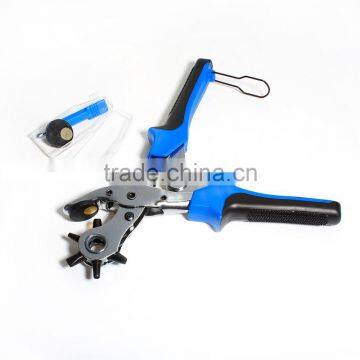 High Quality Blue Hand Pliers Kit Heavy Duty Leather Hole Punch photo-3