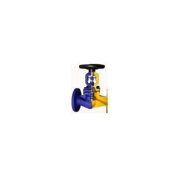 Bellows sealed globe valve