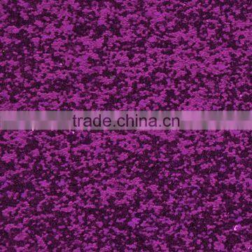 Over 10 Years Experience Fluorescence Color Purple Glitter Fabric photo-2