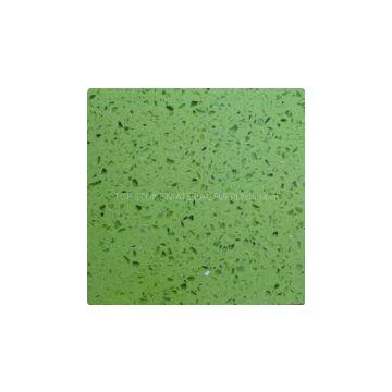 Green Color With Mirror Quartz Stone With Cheaper Price photo-2