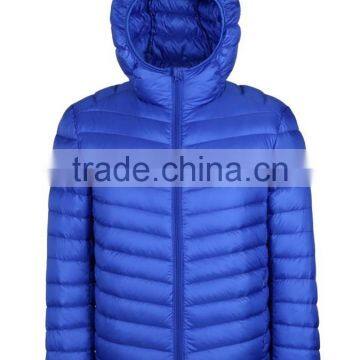 6 COLORS Hooded Men Thin Folding Ultralight Down Jacket
