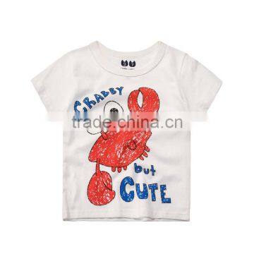 T shirts Boys Clothes Tee Shirt 100% Cotton Animals Tops Soft Kids Clothing