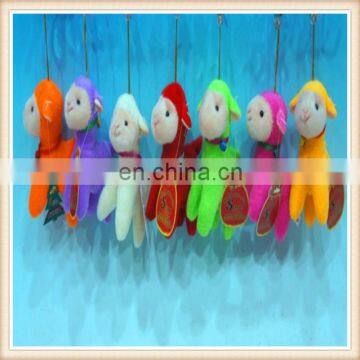 WMR2014003-4 Mini Colorful Plush Sheep Toys