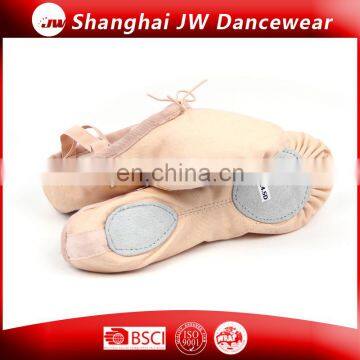 Canvas Ballet Slipper pink ballet soft dace shoe for kids and women