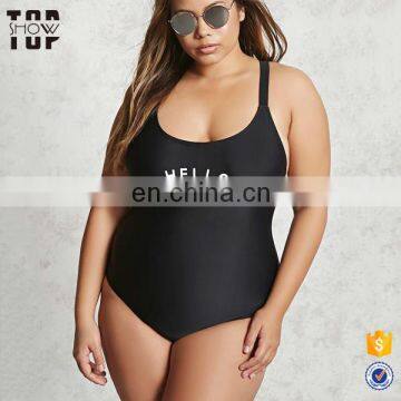 Wholesale xxxxl women plus size clothing bikini swim wear women one piece swimsuit