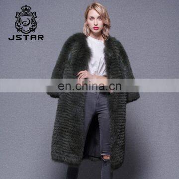 High Quality New Winter Women Clothing Knitted Fur Clothing Jacket