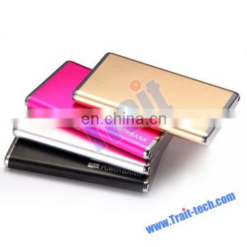 5600mAh Aluminum Alloy Shell Single USB Port Universal Portable Power Bank For Smart Phone iPhone Samsung HTC