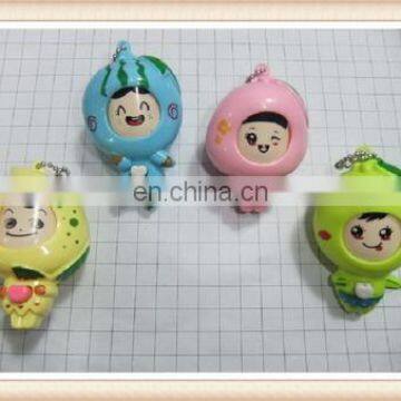 plastic change face mini fruit & vegetables dolls