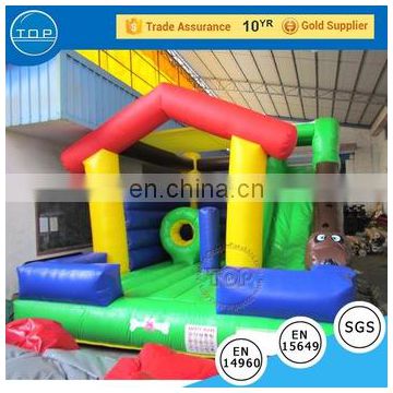 TOP INFLATABLES Multifunctional adult baby bouncer chair inflatable air castle large water slide