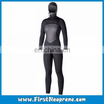 Superior Quality Keep Warm 3/5MM Premium Neoprene CR Hoods Snorkeling Wetsuit For Lady photo-3