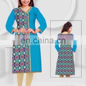 Fashion latest new designs women designer long kurtis 2016