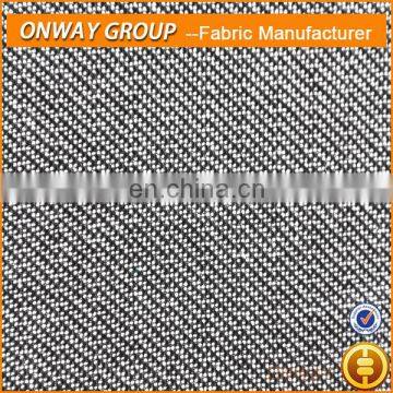 Spun Polyester Slub Single Jersey Knitted Fabric photo-3