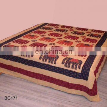 batik bed sheet