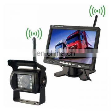 2017 Z607-W Wireless Vehicle Truck Backup Camera and Monitor Infrared Night Vision Rear View Camera