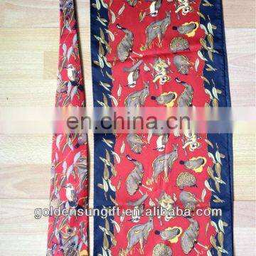 OEM Print Silk Necktie Fabric