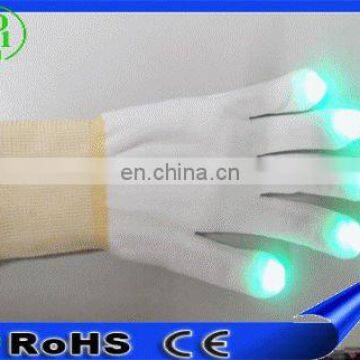 High quality Flashing Gloves with flashing light in the nails