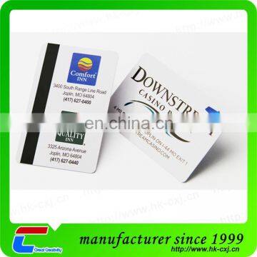 125KHz CR80 Standard Plastic Printable Blank Key Card For Hotel