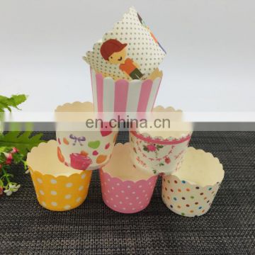 Custom printed ice cream paper cups baking paper cups