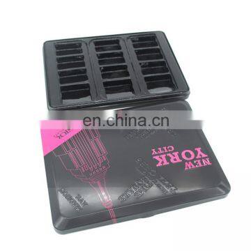 2015 Fancy Black Empty Chocolate Tin Box for Chocolate or Food Packaging Tin Case Wholesale photo-4