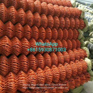 4m High Pvc Coated Chain Link Sports Mesh Fence