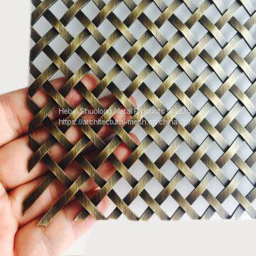 XY-1510G Antique Brass Plated Wire Mesh photo-2