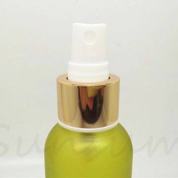 Matte Color Lotion Pump Cosmetic Spray Round Lotion Bottle 120ml