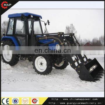 Agricultural Farm Tractor 504 with front loader