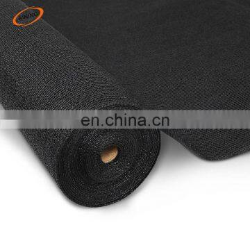 30m shade cloth roll uv stabilized hdpe fabric 90% shade block black cheap price