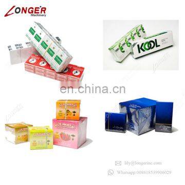 Soap Film Wrapping Box Perfume Cellophane Overwrapper Machine With Tear Tape photo-4