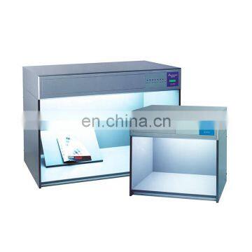 6 light color assess  chamber ,color checking textile light box,d65 color light box