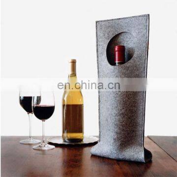 3mm Felt Red Wine Bottle Bag photo-6