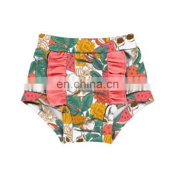 Color Blocking Baby Girls Short Pants Summer loose pants wholesale