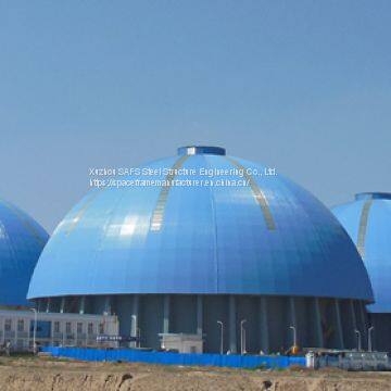 Professional Engineers Customize the Design of Steel Structure According to the Load Coal Storage System