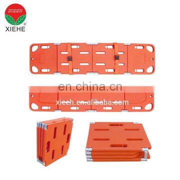 Commercial furniture cpr plastic hospital foldable spine board