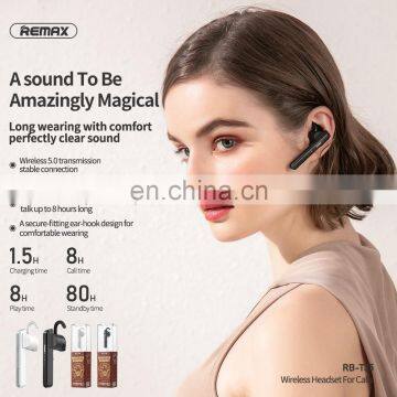 Remax 2020 New Wireless Technology Single Ear Call Headphones For Mobile Phone
