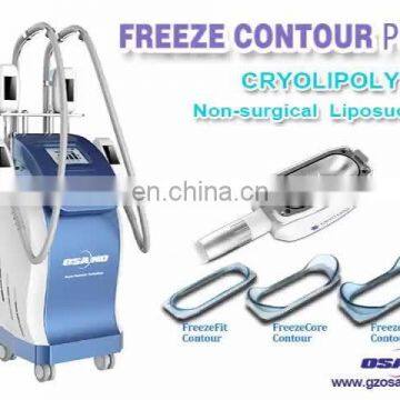 slimming machine cryo freeze fats cryolipolyais 2018 price four handles cryolipolysie machine