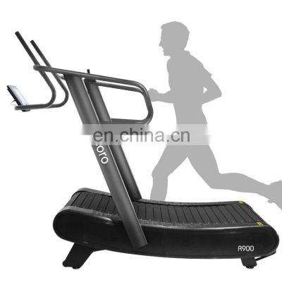 best price guarantee speed unlimited running machine  with convenient speed control Curved treadmill & air runner  for HIIT