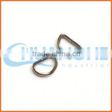 China supplier stainless steel d ring snap hook