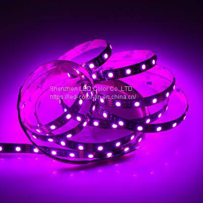 Black Pcb Digital Cuttable Rgb Indoor Led Strip Light for Factory photo-4