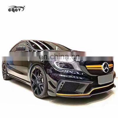 Good fitment WD style body kit for Mercedes Benz CLA200 W117 front bumper rear bumper for Mercedes Benz cla class w117