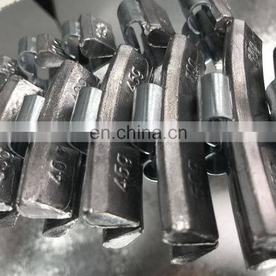 lead/pb wheel balancing weight clip on 5-60g for wheel  factory direct