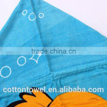 china supplier cotton poncho towel baby robe